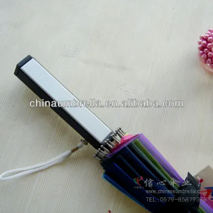 umbrella corporation 24K Multi-color Rainbow golf umbrella XB-011