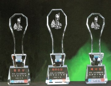 Crystal Award Trophy (OEM-OSAT-012)