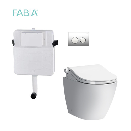 Back To Wall Smart Toilet Modern Design P Trap Smart Floor Toilet Manufactory
