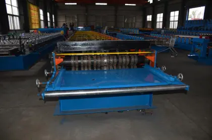 Steel Decker Roller Former Machine