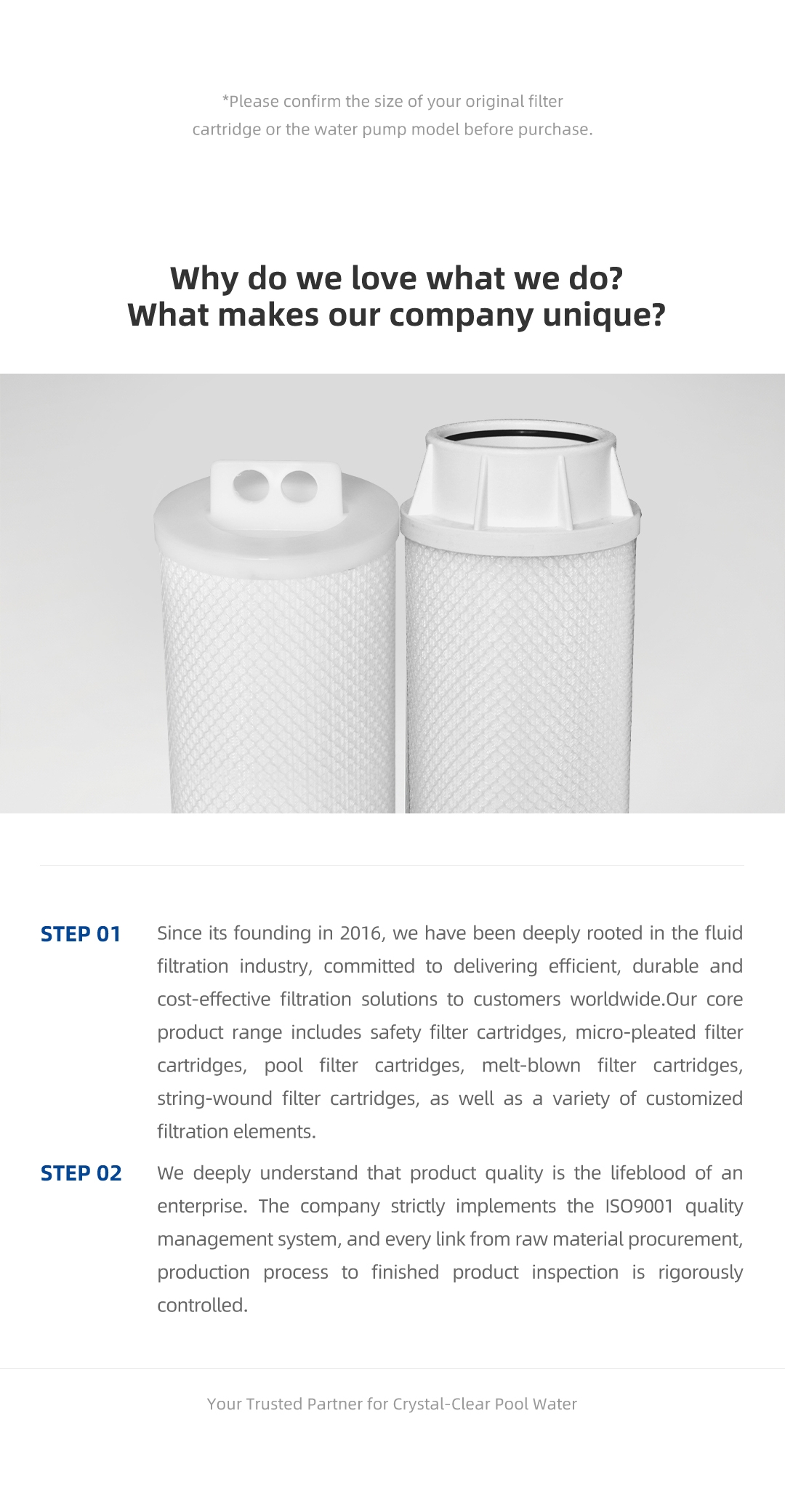 6.Replacement Parker high-flow filter element