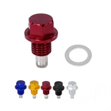Magnetische Ölsump -Nuss -Abflussschrauben für M12 M14 M16 M18 M20 mit Dichtung eingestellt