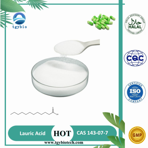 Suministro 99% CAS de ácido lauric de grado cosmético 143-07-7