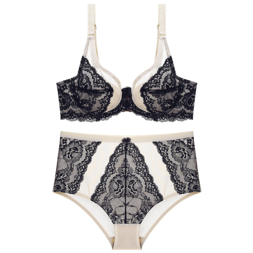 Soutien-gorge en dentelle à armatures nouvelle tendance pour femme et lingerie transparente