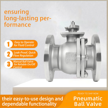 안정적인 성능을 위한 정밀 플랜지형 볼 밸브