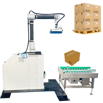 Intelligent Robot Palletizer for Efficient Carton Stacking