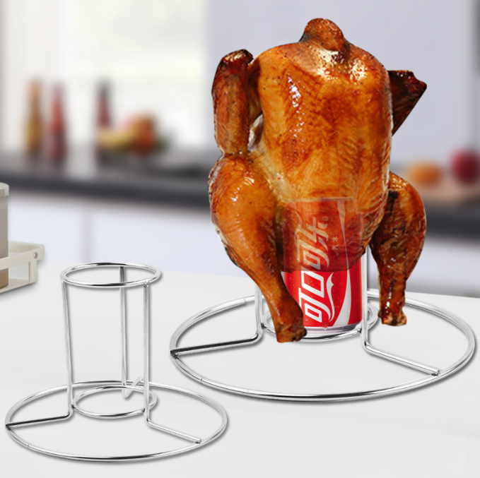 Stainless steel chicken rack