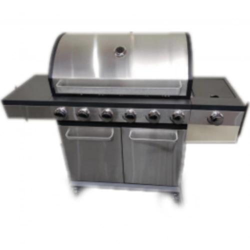 Commercial Gas Grill 6 Burner+1 Side Burner, High Quality Commercial ...