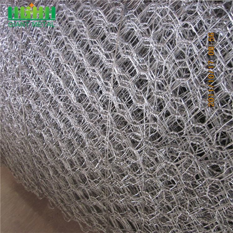 Hexagonal Mesh Used  Gabion Box Stone Cage