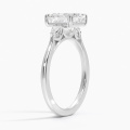 Asscher Cut E VVS2 Lab 다이아몬드 링