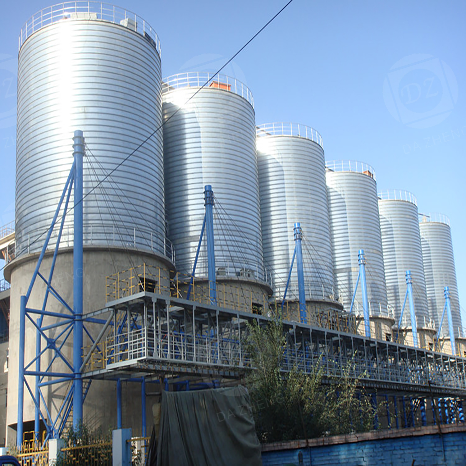 Seed Vitality Retention Galvanized Steel Silo