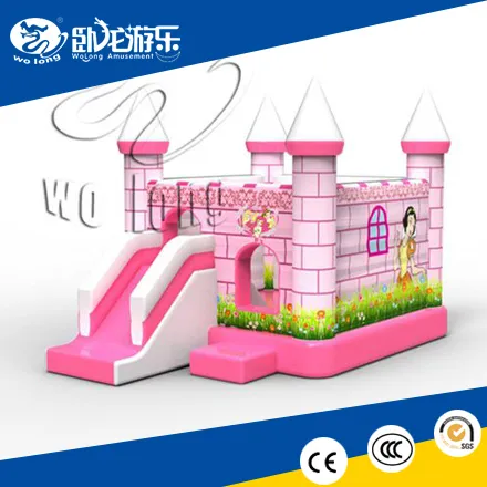 hot sell inflatable bounce with slide,inflatable castle