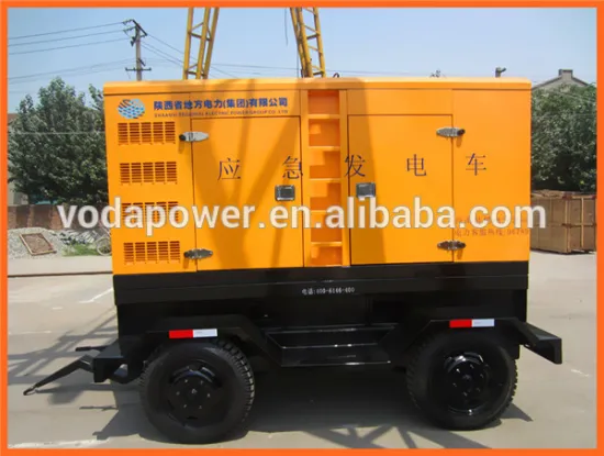 Factory Sale! Trailer mounted- silent diesel generator