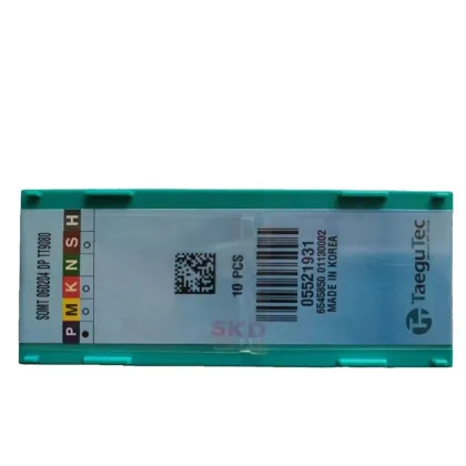 Taegutec SOMT 060204 DP TT9080 Cemented Carbide Drilling Inserts