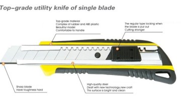 top-grade utility knife of single blade