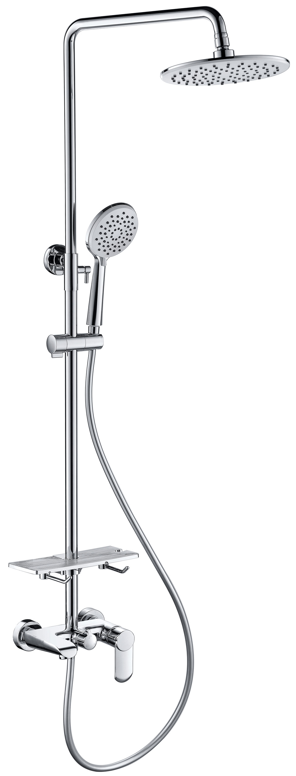 Wall Mount Rain Shower Mixer Set