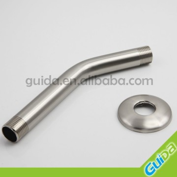 1/2 -14NPSM-2B stainless steel 304 shower arm with flange
