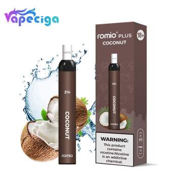 Romio Plus novo e popular cápsula de vapor descartável