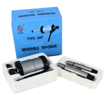 J4612 Reversible Tapping Chuck - VTA12-JT6 Reversible Tapping Attachment with Rubber Flex Collets for VTA Tapper