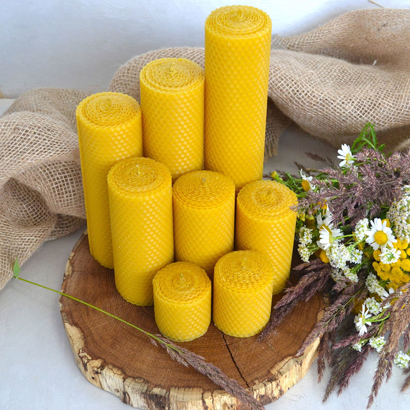 DIY Beeswax Candle Making Set Kit