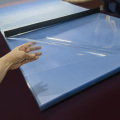 Hard pvc transparent sheet for window of box