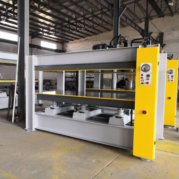 100 Ton MDF Hydraulic Plywood Laminate Hot Extrusion Press Machine for Doors
