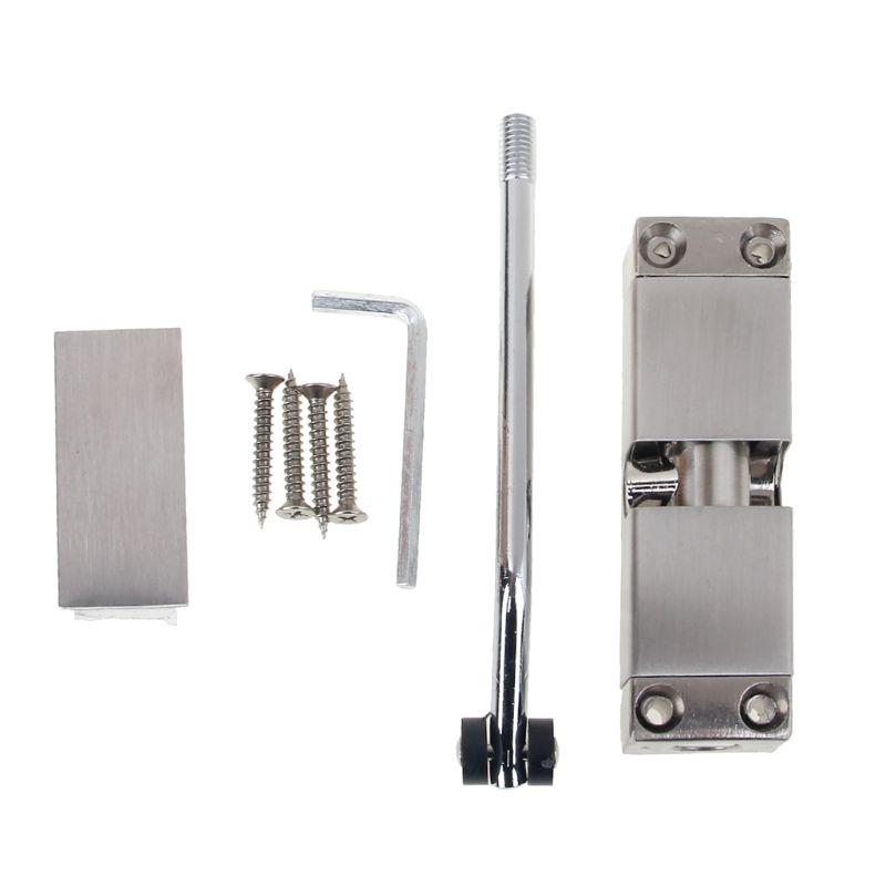 Auto Mounted Spring Door Closer Stainless Steel Adjust Surface Self Closing Door