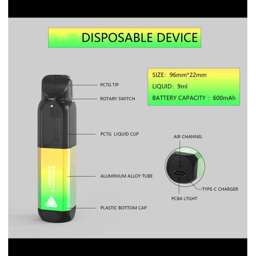 Kit jetable Dyb Pro 4000 Puffable Pod vide