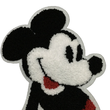 Couture de broderie de souris de dessin animé