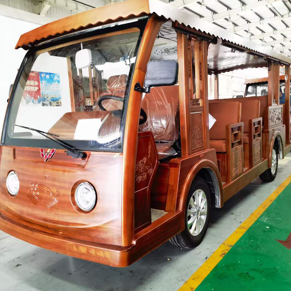 11-seat lead-acid electric sightseeing vehicle
