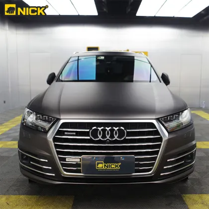 Super Matte Grey Car Vinyl Wrap Roll