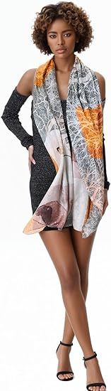 100% Mulberry Silk Summer Travel Scarf Extra Large Women Shawl Oversize Soft Wraps For Evening Dresses elegant gift wrapped