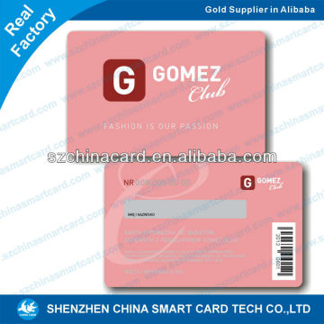 plastic barcode card make company id cards