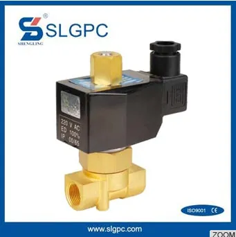 2W Series SLGPC-2W040-10NO Electromagnetic Normally Open Water Solenoid Valve