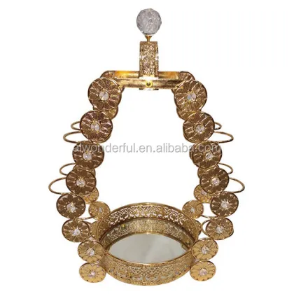 2024 Gold Plated Cup Holder and Tea Sets