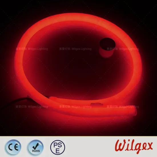 LED Neon Flex rope light for outdoor projects