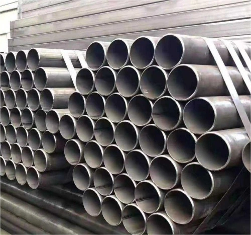 Black Mild ERW Welded Steel Pipe Q235