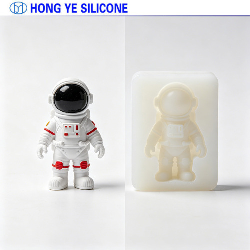 Crystal clear silicone for fine art sculpture work