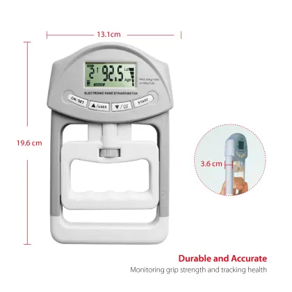 Electronic Digital Hand Dynamometer Grip Strengthener