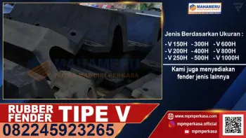 Rubber Fender V 300H 3000L, Makassar