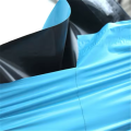 Poly väska blå färgkläder förpackning fraktpåse