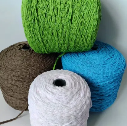 Loop boucle fancy yarn