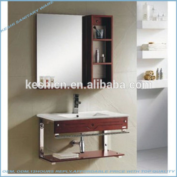 306 solid wood bathroom wall cabinets