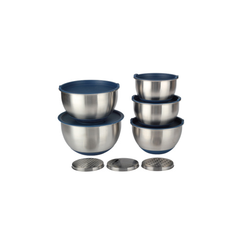 Kitchen Accessories Dinnerware Stainless Steel Mixing Bowls