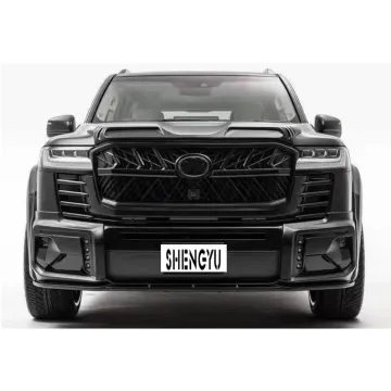 Land Cruiser 300 High Version Modified Wald Front and Rear Bumpers with Grille and Wheel Eyebrow