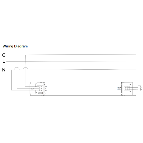 Driver LED CC lineare Selv 20W