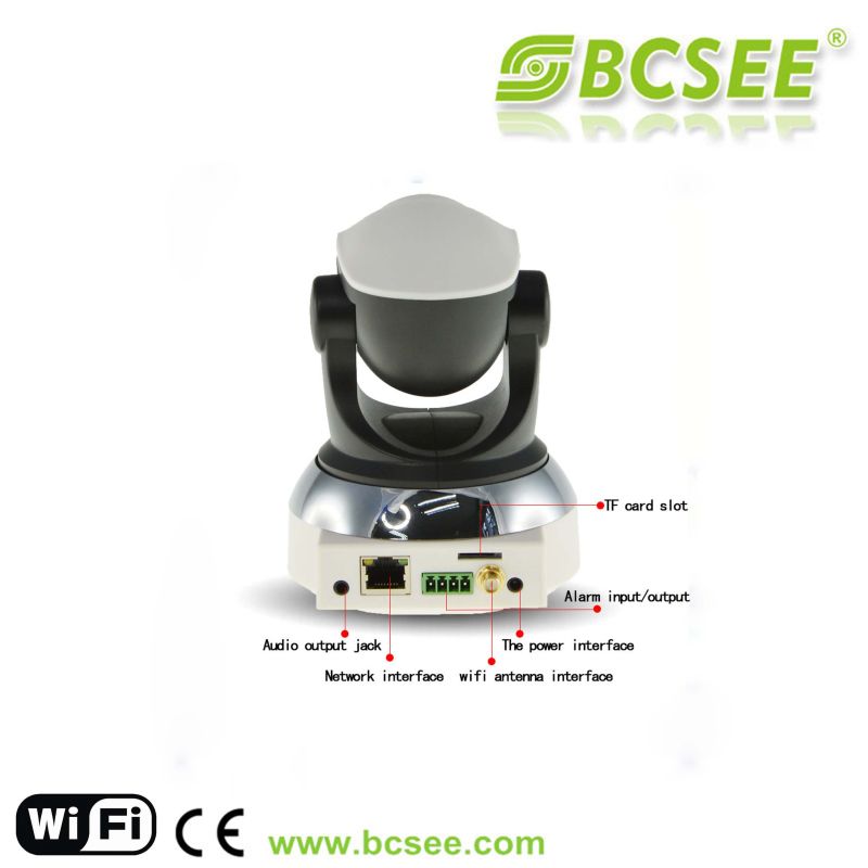 Indoor Night Vision P2p WiFi Wireless IP Camera (SIP10Z-01)