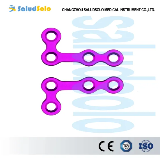 2.0MM 90° L-plate Maxillofacial Plate