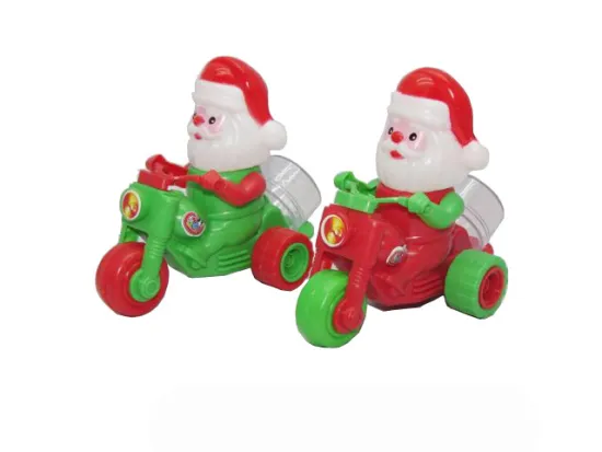 BACK TO PUT SUGAR SANTA CLAUS CAR