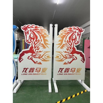 Portable Aluminum Jumping Fence Kits for Horse Training and Shows